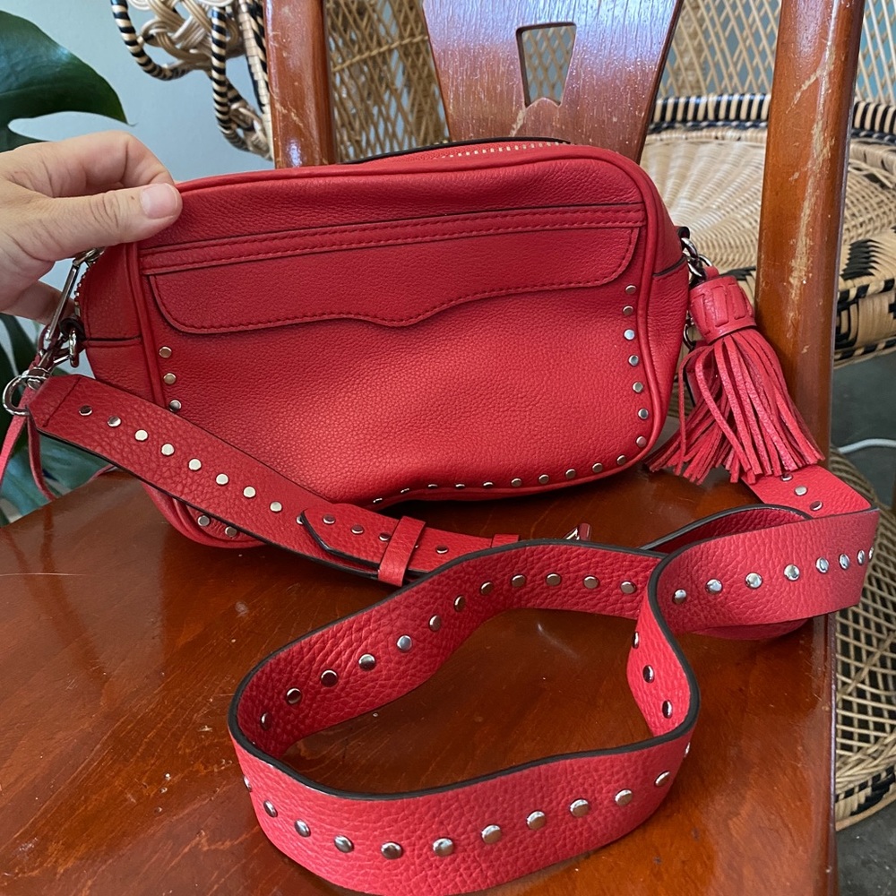 Rebecca Minkoff Red Bryn Camera Shoulder Bag